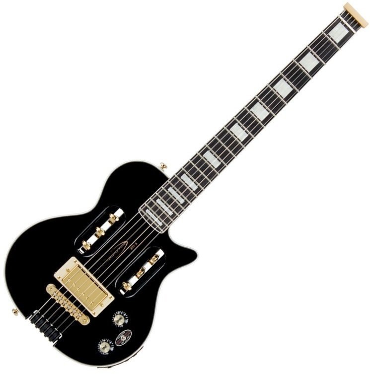 Electric guitar Traveler Guitar Traveler EG-1 Custom Black