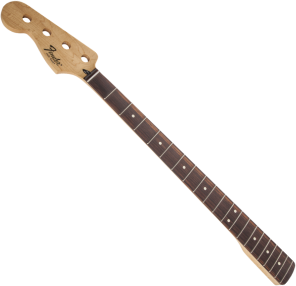 Bashals Fender Jazz Bass Left Hand Neck - Rosewood Fingerboard