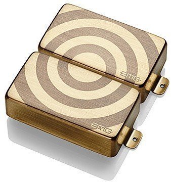 Humbucker-mikrofoni EMG ZW Set Bullseye Brushed Gold
