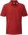 Polo Footjoy Stretch Pique Solid Mens Polo Shirt Red M