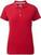 Camisa pólo Footjoy Stretch Pique Solid Womens Polo Shirt Red XL
