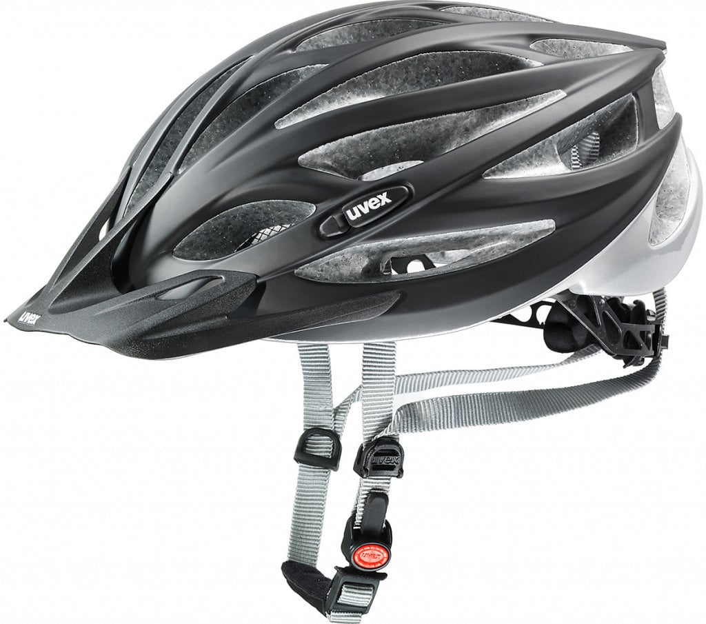 Bike Helmet UVEX Oversize Black Matt/Silver 61-65 Bike Helmet