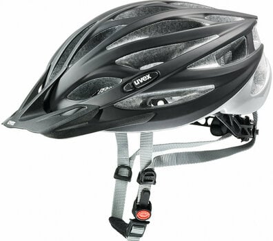 Cyklistická helma UVEX Oversize Black Matt/Silver 61-65 Cyklistická helma - 1