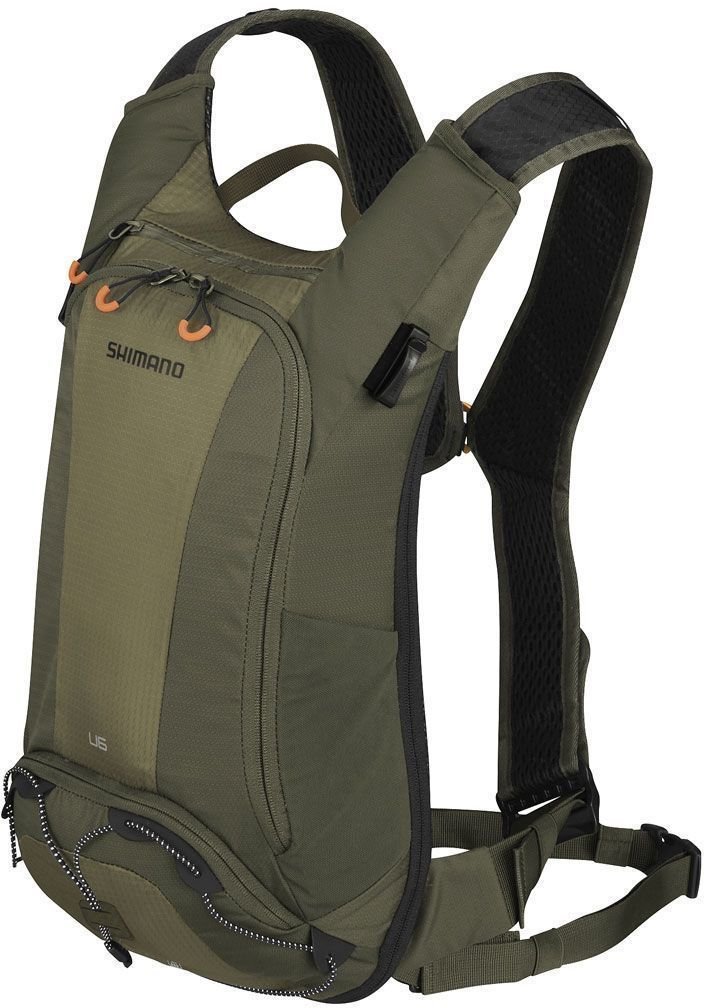 Cycling backpack and accessories Shimano Unzen 6L with Hydration Olive