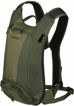 Cycling backpack and accessories Shimano Unzen 6L with Hydration Olive - 1