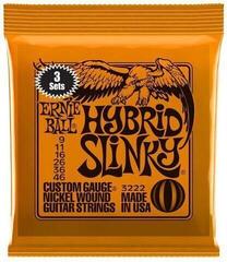 Струни за електрическа китара Ernie Ball 3222 Hybrid Slinky 3-Pack Струни за електрическа китара