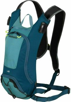 Cycling backpack and accessories Shimano Unzen 2L with Hydration Aegean Blue - 1