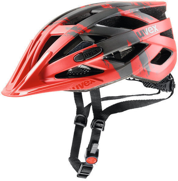 Bike Helmet UVEX I-VO CC Red/Dark Silver Matt 52-57 Bike Helmet