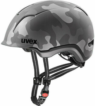 Bike Helmet UVEX City 9 Dark Camo 53-57 Bike Helmet - 1