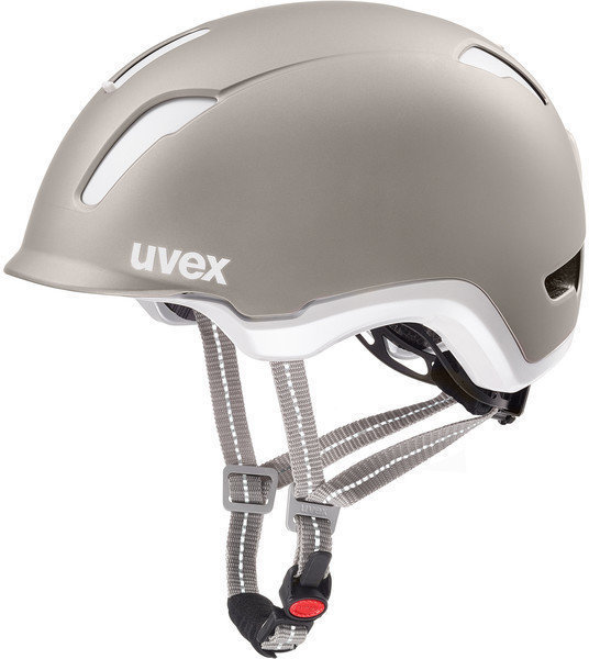Capacete de bicicleta UVEX City 9 Warm Grey 53-57 Capacete de bicicleta
