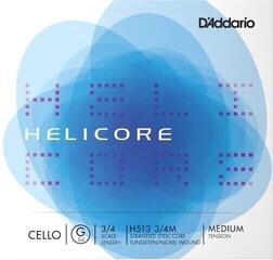 Corzi pentru violoncel D'Addario H513 3/4M Corzi pentru violoncel