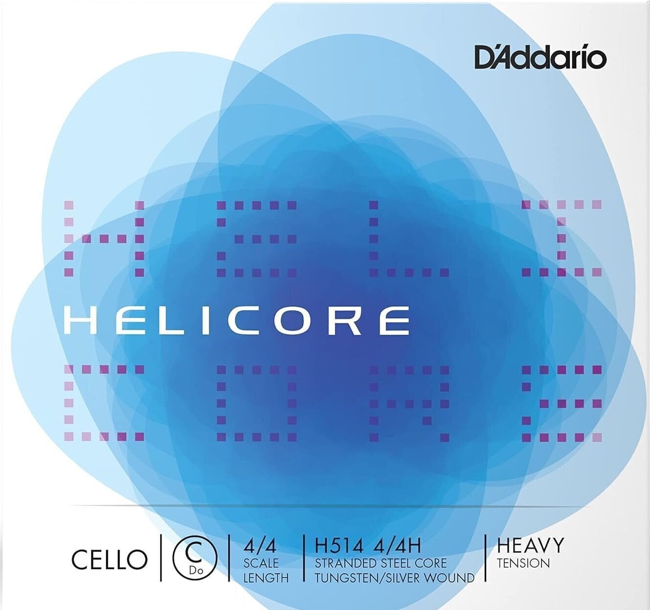 Struny pro violončelo D'Addario H514 4/4H C 4/4 Struny pro violončelo