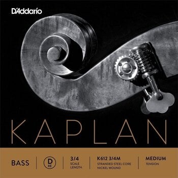 Struny pro kontrabas D'Addario D K612 3/4M Struny pro kontrabas - 1