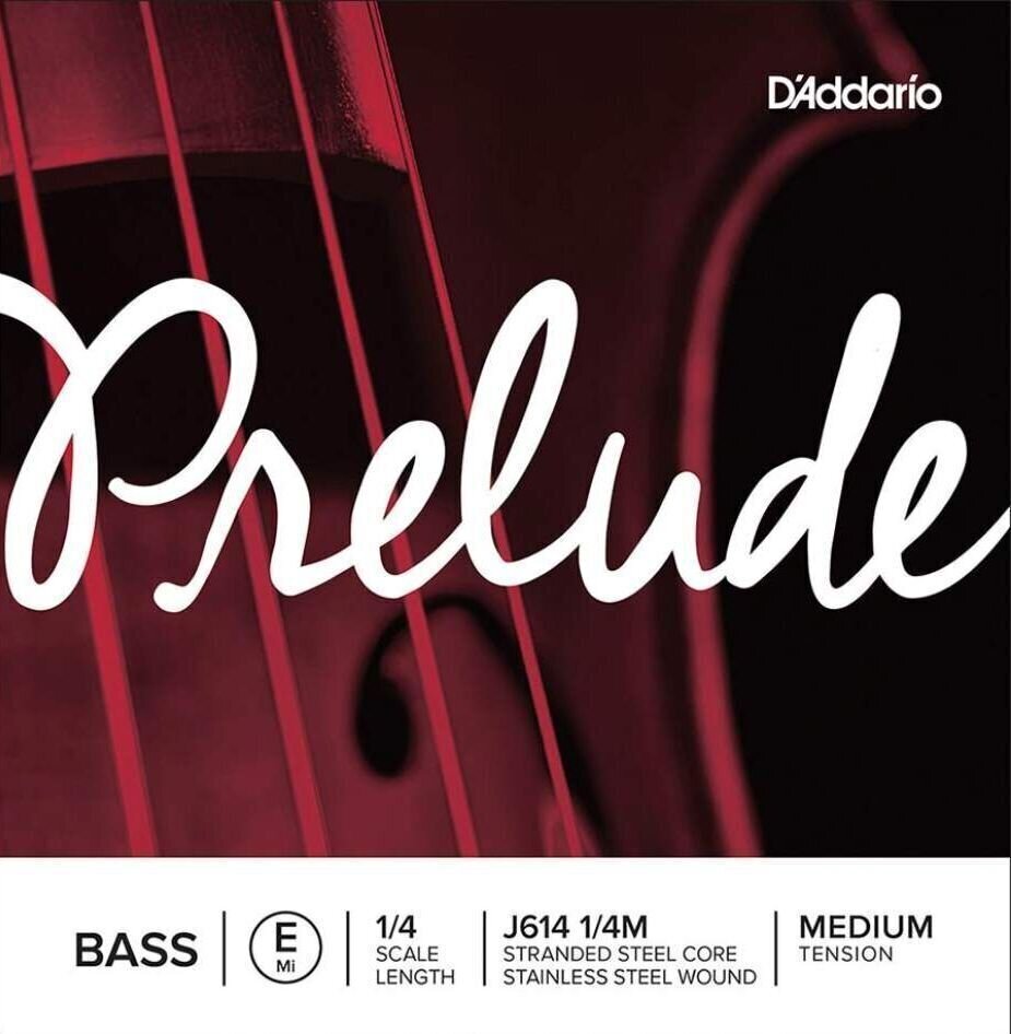 Struny pro kontrabas D'Addario J614 1/4M Struny pro kontrabas