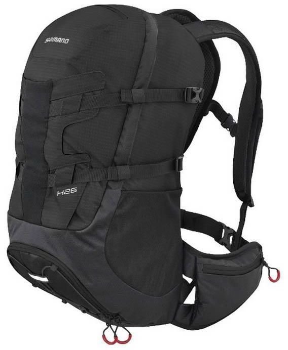 Cycling backpack and accessories Shimano Hotaka 26L Black