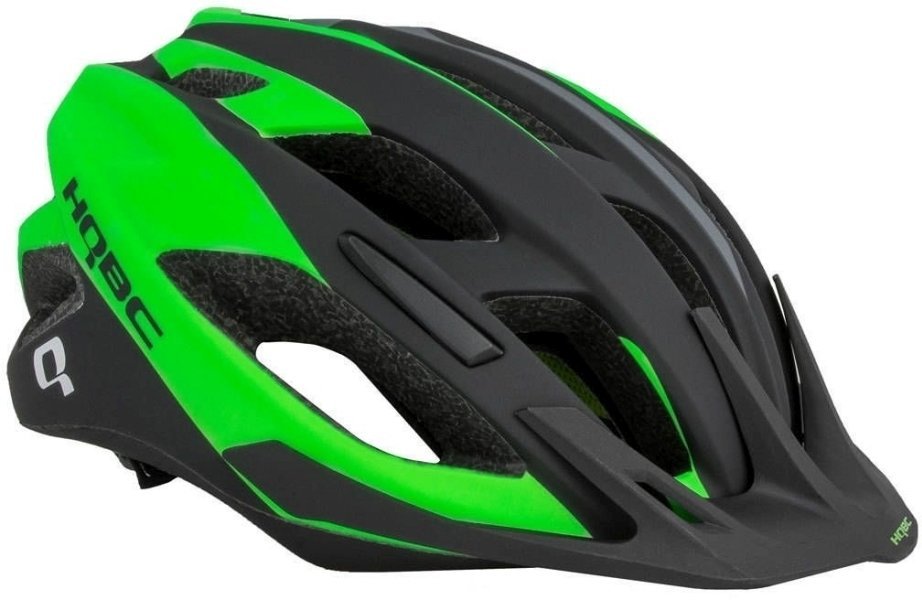 Cyklistická helma HQBC Graffit Black/Green Fluo 53-59 Cyklistická helma