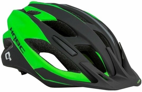 Cyklistická helma HQBC Graffit Black/Green Fluo 53-59 Cyklistická helma - 1