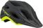 Casco da ciclismo HQBC SHOQ Black/Fluo Yellow Matt 54-58 Casco da ciclismo