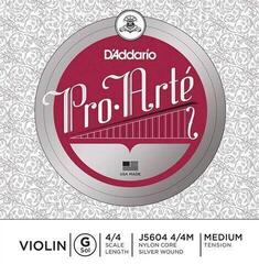 Струни за цигулка D'Addario J5604 4/4M G Струни за цигулка