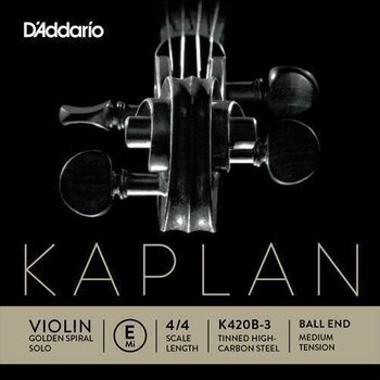 Struny pro housle D'Addario K420B-3 E Struny pro housle - 1