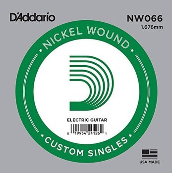 Coardă individuală pentru chitară D'Addario Single XL 066 Coardă individuală pentru chitară - 1