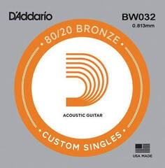 Guitar string D'Addario BW032 80/20 BRONZE 032 Guitar string