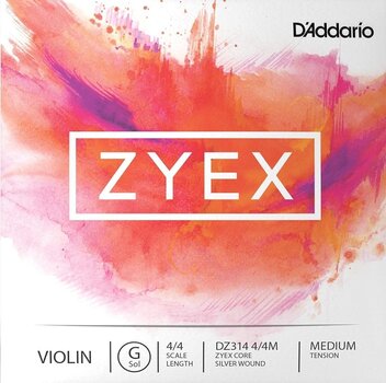Struny pro housle D'Addario DZ314 4/4M G Struny pro housle - 1