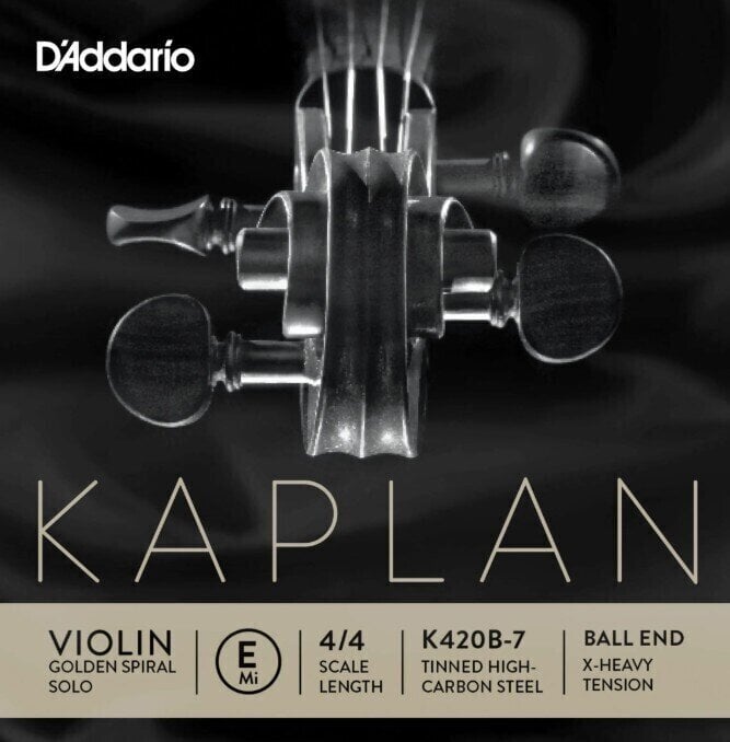 Struny pro housle D'Addario K420B-7 E Struny pro housle