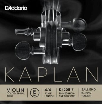 Struny pro housle D'Addario K420B-7 E Struny pro housle - 1