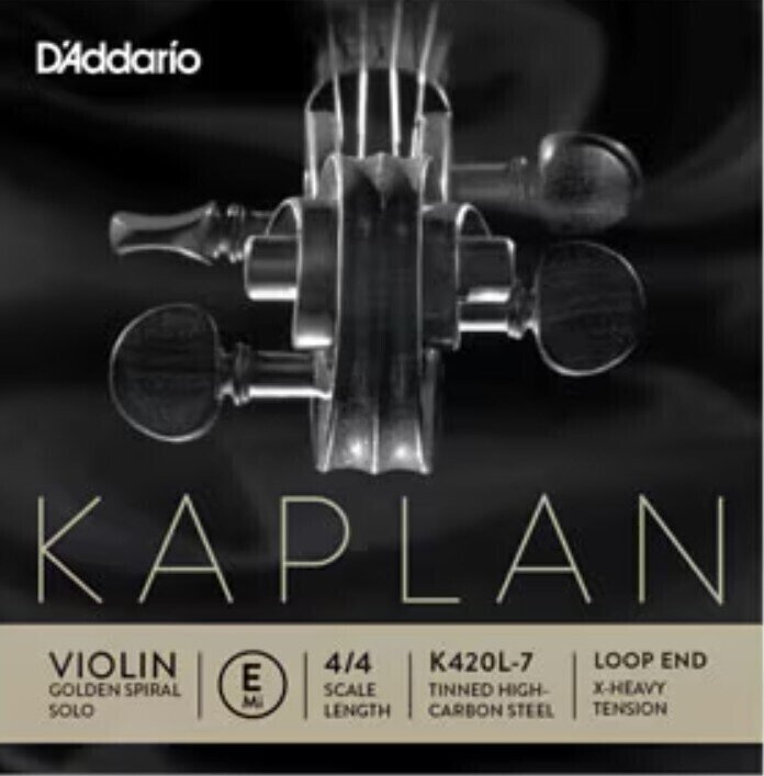 Struny pro housle D'Addario K420L-7 E Struny pro housle