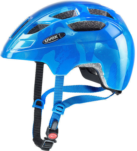 Dětská cyklistická helma UVEX Finale Junior Modrá 51-55 Dětská cyklistická helma
