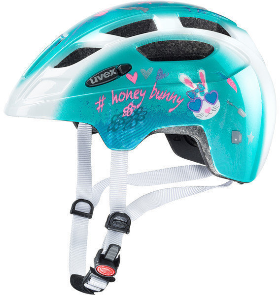 Gyerek kerékpáros sisak UVEX Finale Junior Honey Bunny 51-55 Gyerek kerékpáros sisak