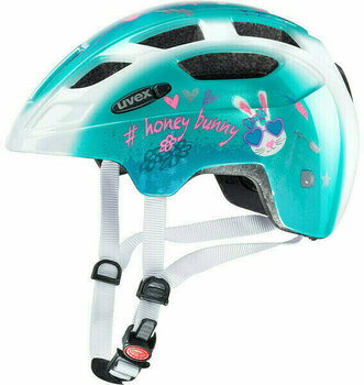 Kinder fahrradhelm UVEX Finale Junior LED Honey Bunny 51-55 Kinder fahrradhelm - 1