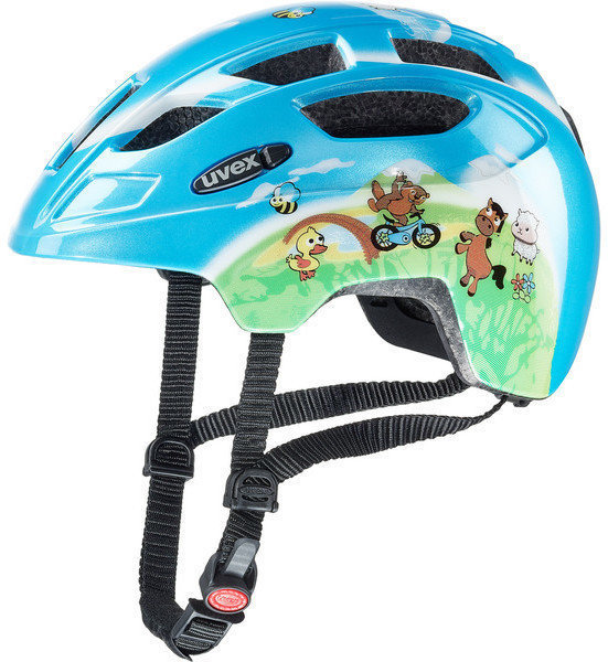 Otroška kolesarska čelada UVEX Finale Junior LED Farmer 47-52 Otroška kolesarska čelada