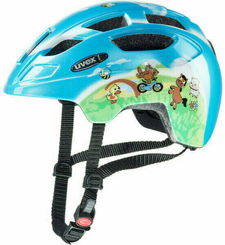 Kid Bike Helmet UVEX Finale Junior LED Farmer 47-52 Kid Bike Helmet - 1