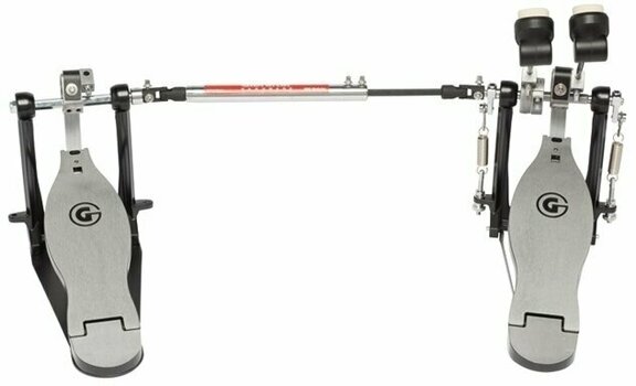 Double Pedal Gibraltar 4711ST-DB Strap Drive Double Pedal - 1