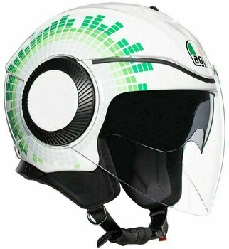 Helm AGV Orbyt White/Italy XS Helm - 1