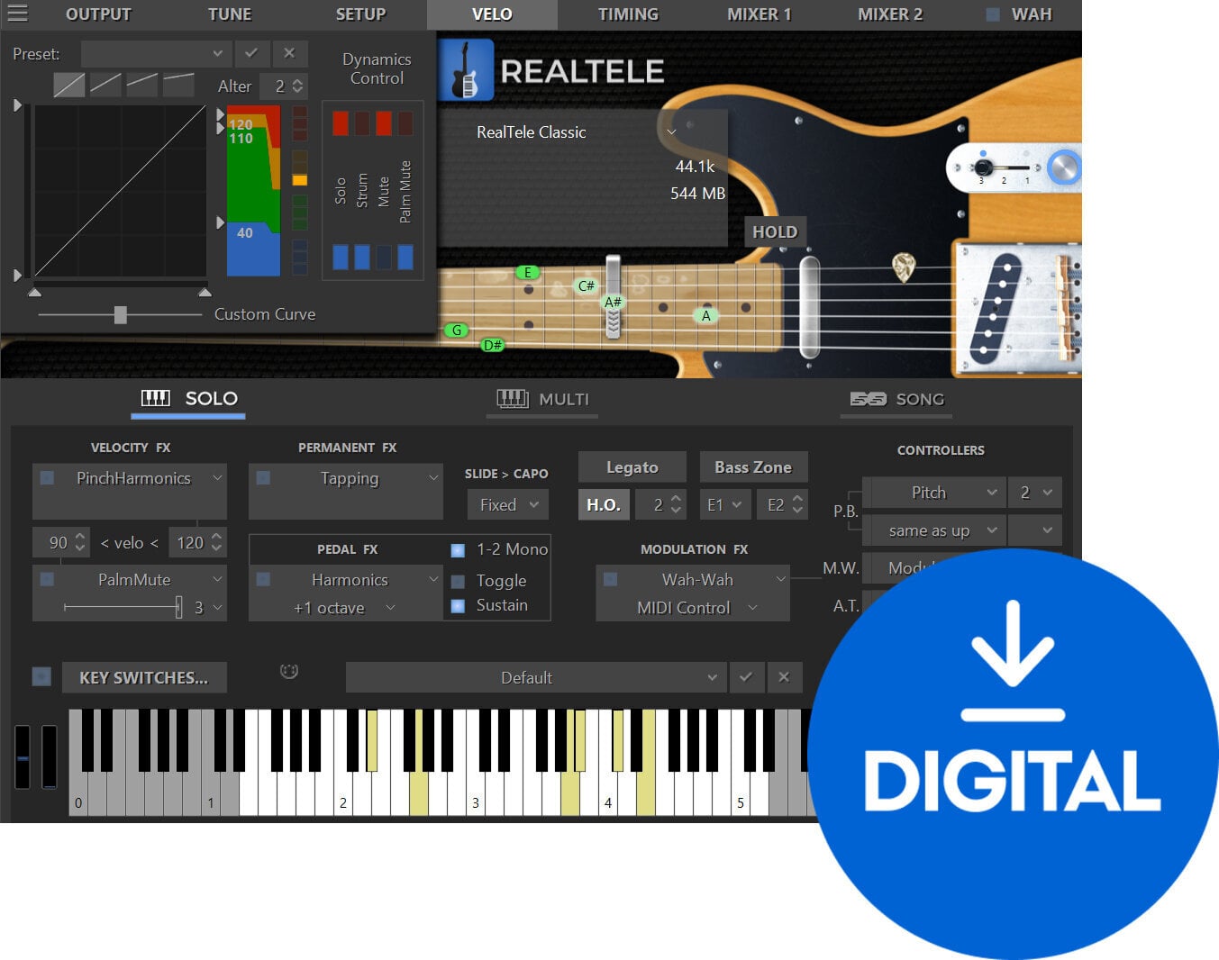 VST Instrument MusicLab RealTele (Digitális termék)