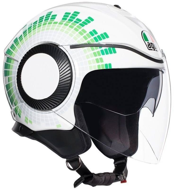 Helmet AGV Orbyt Multi Ginza White/Italy L