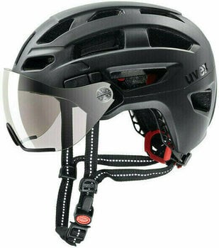 Cyklistická helma UVEX Finale Visor Black Matt 52-57 Cyklistická helma - 1