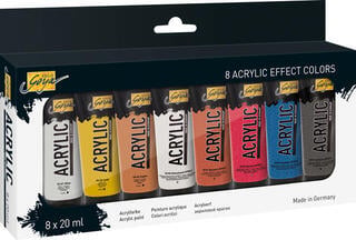 Akrüülvärv Kreul 84174 Akrüülvärvide komplekt Metallic 8 x 20 ml