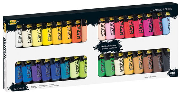 Acrylverf Kreul 84173 Set acrylverf 32 x 20 ml - 1
