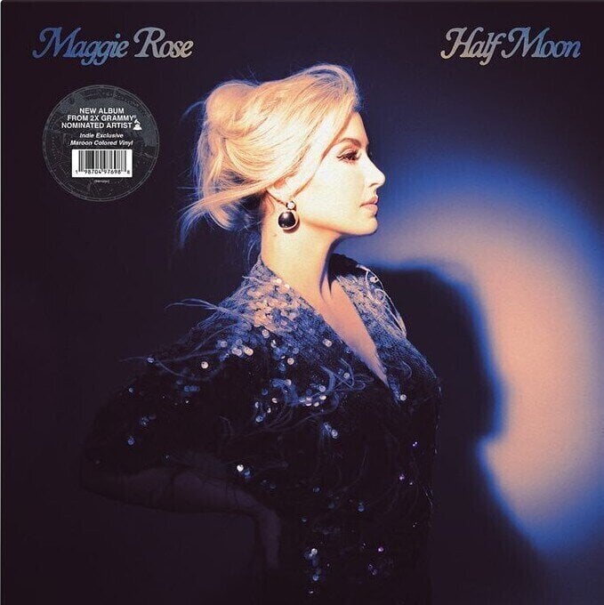 Vinila plate Maggie Rose - Half Moon (Indie Exclusive) (Maroon Coloured) (LP)