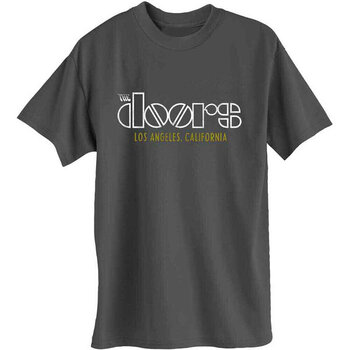 Tričko The Doors LA California Charcoal Grey 2XL Tričko - 1
