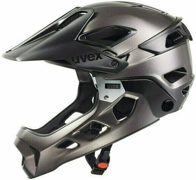 Bike Helmet UVEX Jakkyl HDE Black/Dark Silver Matt 56-61 Bike Helmet - 1