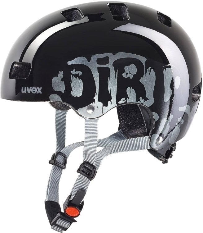 Otroška kolesarska čelada UVEX Kid 3 Dirtbike Black 55-58 Otroška kolesarska čelada