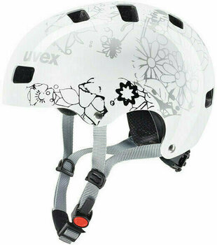 Kid Bike Helmet UVEX Kid 3 White Flower 51-55 Kid Bike Helmet - 1
