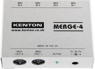 MIDI vmesniki Kenton Merge 4 – 4 MIDI IN to 2 OUT MIDI vmesniki