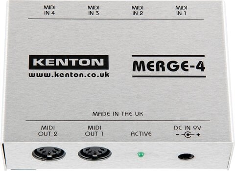MIDI vmesniki Kenton Merge 4 – 4 MIDI IN to 2 OUT MIDI vmesniki - 1