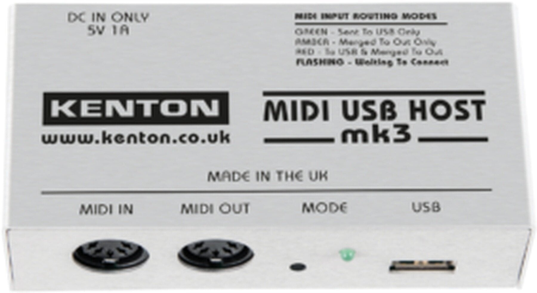 MIDI vmesniki Kenton MIDI USB Host Mk3 MIDI vmesniki
